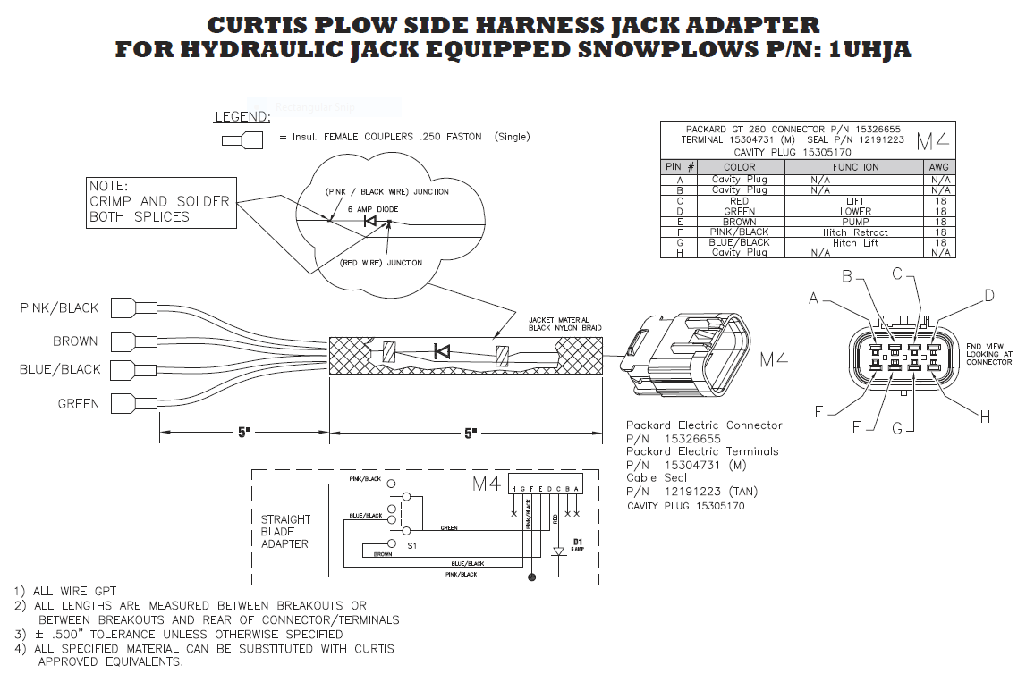 Curtis Snow Plow Wiring Diagram from www.storksplows.com