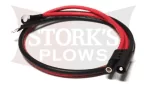 HYD01690 36" Boss Plow Side Power / Ground Battery Cable