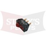 07119 Meyer Nite Saber Headlight Switch Rocker Backlit Red 