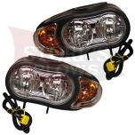 07810 Meyer Nite Saber III Set Right Left Headlights NO Modules Night Lights Saber 3 07788 07789