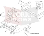 17167 EZ Plus plow mount for toyota tundra