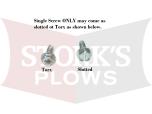 90650 Western Fisher Cover Screw 8-32x1/2" Tapping Screw