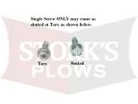 90650 Western Fisher Cover Screw 8-32x1/2" Tapping Screw