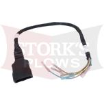 27067W Western 27067K Fisher 7 Pin V Plow Control Harness Repair End 3 Plug Truck Side Ultramount Unimount 26346 