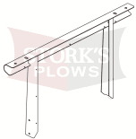 41124-1 Blizzard Power Hitch 2 Light Tower Upper Frame