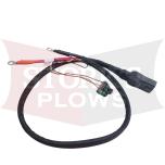 48808 Salt Spreader Fleet Flex Power + Ground 4 Pin Cable Blizzard Ice Chaser, Western Tornado, Fisher Poly-Caster