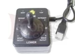 49900 Fisher Xtreme V, XV2 Plow Joystick Control 4 Pin White Plug 49700