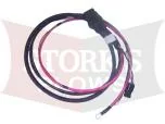 52565 94" Fleet Flex Truck Side Power + Ground 4 Pin Cable Western Fisher Blizzard SnowEx UTV