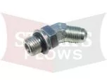 45 Elbow JIC 9/16"  O Ring Fitting Pump Cylinder Male Western Fisher Blizzard SnowEx Hiniker 