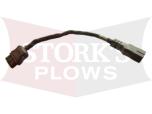 62596 RARE Discontinued Western Fisher 9 to 12 Pin Conversion Harness Adapter