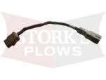 62596 RARE Discontinued Western Fisher 9 to 12 Pin Conversion Harness Adapter