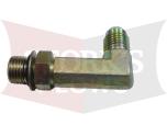 90 Tall Elbow JIC 9/16"  O Ring Fitting Pump Male Western, Fisher, Blizzard, SnowEx