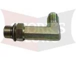 90 Tall Elbow JIC 9/16"  O Ring Fitting Pump Male Western, Fisher, Blizzard, SnowEx