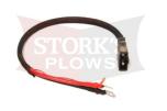 66624 Plow Side Power And Ground Cable Western Fisher MVP EZ-V Insta-Act 