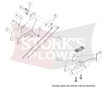 68600 plow mount