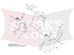 7182-1 Fisher Plow Mount 2007-19 Chevy GMC K1500 Silverado Sierra 