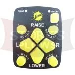 96450 Fisher V Plow Handheld Control Key Pad 9800 49800 29800
