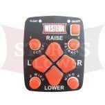96461 Western MVP Plus V Plow WideOut Handheld Control Key Pad 96500 