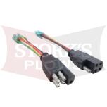 Replacement Plug Ends 5 Pin Plow And Truck Kit Meyer Diamond Truck Lite Harness 