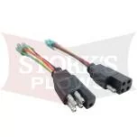Replacement Plug Ends 5 Pin Plow And Truck Kit Meyer Diamond Truck Lite Harness 