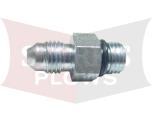 B60004 Blizzard 7/16-20 x 7/16-20 Hydraulic Hose Adapter Straight ORB 60004