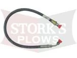 B60426 Blizzard ( 680LT 720LT ) Hydraulic Angle Hose 1/4 x 25 w/F JIC Ends 60426