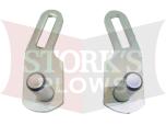 66812 Western Ultramount Pivot Bar Pin Kit Left and Right Set 67977 / 67974