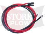 HYD01684 92" Boss Power / Ground Cable Vehicle Side Truck Harness