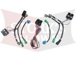 MSC10230 2017-2019 Quad H13 Ford Super Duty 13-Pin Headlight Adapter Boss