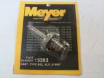 15393 New Genuine Meyer A Valve Lower Solenoid Plow Pump E46 E47 Diamond 3/8 Nut