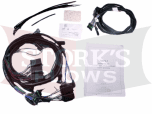 73973-1 2017-2019 Ford Superduty  Headlight Harness 11 Pin Quad H13 Lights 3 Port Kit Truck Side Light Adapter Western Fisher SnowEx Blizzard