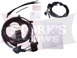 73973-1 2017-2019 Ford Superduty  Headlight Harness 11 Pin Quad H13 Lights 3 Port Kit Truck Side Light Adapter Western Fisher SnowEx Blizzard