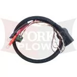 48295 Blizzard Power Hitch 2 Fleet Flex Plow Side Power + Ground 4 Pin Cable 