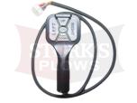 snowdogg straight blade plow control