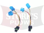 Headlight Adapter HB5 9007 Ford Dodge Blizzard 62012 Curtis 1HL2 Hiniker 38813040 Arctic Razorback