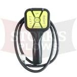 Aftermarket Controller Fisher Straight Blade Handheld Control 6 Pin White Plug 9400