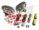 07234 New Meyer Nite Saber 1 Kit Set Headlight Right Left Night Lights Modules