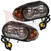 07810 Meyer Nite Saber III Set Right Left Headlights NO Modules Night Lights Saber 3 07788 07789
