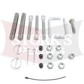 08166 Meyer Hardware Kit To Rebuild ST Series Blade Pins Eye Bolts ST-7.5 Classic 