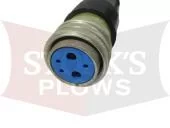 Meyer 08470 Electrical Disconnect Plow side TM  Wiring Round Plug