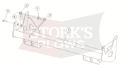 1213 western snow plow mount for ford