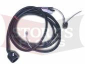 control harness with round black plug