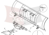 16504 Meyer Commercial SAF Sector A Frame Kit 