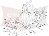 18112 Meyer EZ Classic Tube Plow Mount 1998-2005 Nissan King Cab 4x4