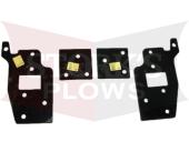 2007+ Jeep Wrangler Plow Mount Side Plates Meyer 18119 19811 11554
