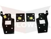 2007+ Jeep Wrangler Plow Mount Side Plates Meyer 18119 19811 11554