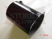 New Curtis Metal Reservoir Fluid Pump Tank 1TBM23A Sno Pro 3000