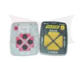 96440 fisher straight blade keypad label 9400