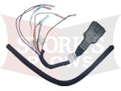 22334K 7-Pin Plow Side Light Harness Repair End Central Hydraulics Western Fisher 62503 8612