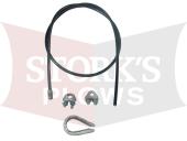 27169K Fisher Headgear Cable Kit Safety Chain